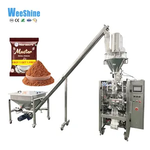 WEESHINE 1KG Flour Milk Coffee Powder Pneumatic Back Sealing Packing Machine Price Supplier