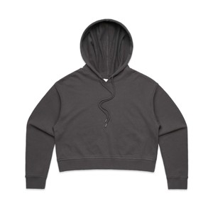 Sudadera corta con capucha para mujer, con Logo personalizado, liso, negro, cuello redondo, transpirable, con bolsillo frontal, Regular, para invierno - Product Image 1