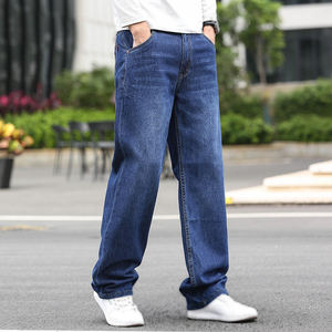 Pantalones de algodón de cintura media para hombre Stretch Business Casual Straight Bolsillos con cremallera oculta Envío rápido OEM Servicio personalizado Personalizable - Product Image 4