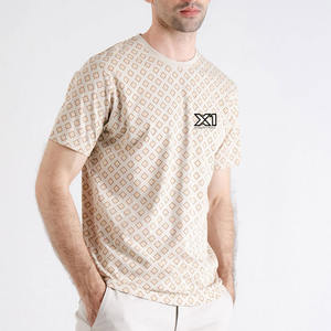 T-shirt uni en coton 100% pour homme, tricoté, personnalisé, de haute qualité, streetwear, imprimé, fabriqué au Pakistan - Product Image 2