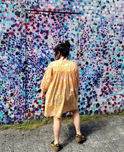 Robe indienne en coton à imprimé - Product Image 5