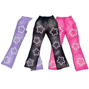 Conjunto Deportivo de Moda para Hombre, Estilo Streetwear, Lavado Ácido, Diseño OEM, Talla Grande, Invierno, Bordado, 100% Algodón, Precio al por Mayor - Product Image 3