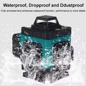 Новый промышленный уровень лазерного уровня 4D 16 линий зеленого цвета, 360 градусов, самовыравниваясь, поворотное поперечное измерение - Product Image 4