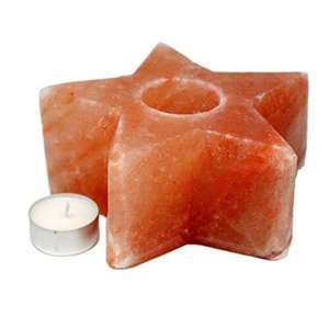 Porte-bougie en sel rose de l'Himalaya 100% naturel, matériau pour bougie, design antique personnalisé, nouveau design, porte-bougie - Product Image 2