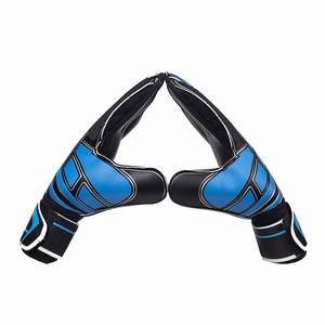 Gants de gardien de but en latex de caoutchouc taille adulte 4, logo personnalisé, gants de gardien de but de football, découpe des doigts enroulés - Product Image 6