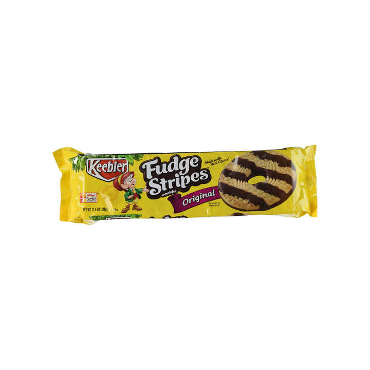 Fudge Stripes Cookies Available Now a Delicious Treat Combining the Crispy Texture of Cookies with Creamy Fudge Layers