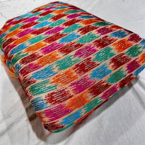 Tissu georgette viscose brodé de haute qualité Style uni rayonne fabrication indienne idéal pour les costumes et les robes - Product Image 4