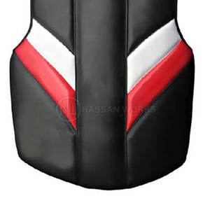 Protection de poitrine légère et de haute qualité, en cuir véritable, absorbant les chocs, confortable, pour l'entraînement sportif et la boxe. - Product Image 5