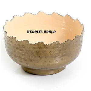 Tazón de Chocolate Vintage de Metal, Forma Redonda, Diseño Nuevo, Tazón de Chocolate Decorativo para Mesa, Venta al por Mayor, Nuevo Tazón de Chocolate - Product Image 3