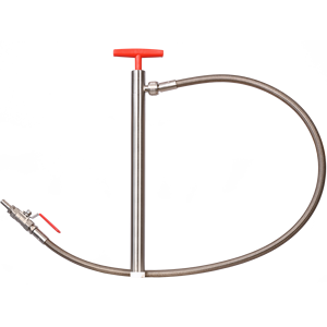 บาร์เรลปั๊มท่อปล่อยสแตนเลสและประปา-อาหาร-ปลอดภัยจุดระเบิดอันตรายประเมินปั๊มมือปรับความลึกแช่ - Product Image 1