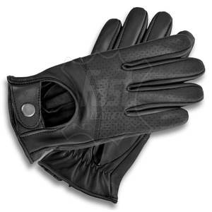 Gants de conduite en cuir tendance, cuir véritable, doux, pour la conduite, saison hivernale, cuir véritable à vendre - Product Image 4