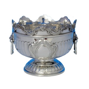 Diseño hecho a mano, latón, Metal, diseño de lujo, frutero hecho a mano, cuenco profundo hecho a mano, vajilla, decoración de mesa, cuenco para servidor de frutas - Product Image 1