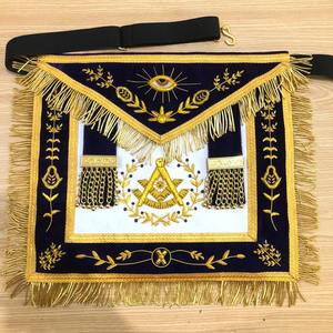 ผ้ากันเปื้อนพิธีกรรมเมสัน รุ่นผู้เชี่ยวชาญ คุณภาพสูง ปี 2023 ผลิตตามสั่ง ปักมือ ผ้ากันเปื้อนพิธีกรรมเมสัน PM - Product Image 1