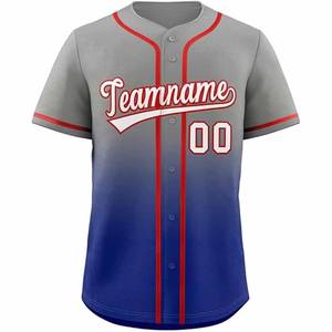 Uniforme de béisbol personalizado conjunto Camisas Pantalones sublimación Logo estampado tira béisbol Softball desgaste - Product Image 1