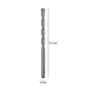 Broca Wolfpack Widia Piedra Ø 4 mm. Punta in Tungsteno DIN 8039 - Product Image 2