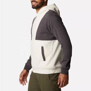 ผู้ผลิตเสื้อฮู้ดดี้ฤดูหนาวสำหรับผู้ชายแบบ OEM ผลิตจากผ้าฟลีซโพลีเอสเตอร์/คอตตอน เนื้อนุ่ม สวมใส่สบาย รับผลิตโลโก้ตามสั่ง สำหรับผู้ค้าปลีกทั่วโลก ขายส่งจำนวนมาก - Product Image 1