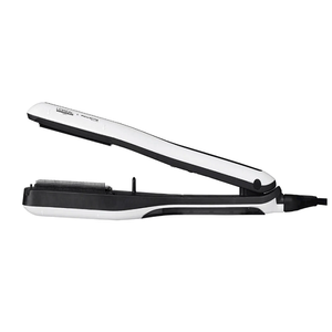 Plancha de pelo con salón de vapor Plancha de vapor de cerámica nano profesional con peine extraíble - Product Image 6