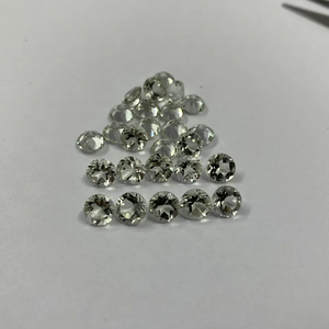 Piedras preciosas sueltas facetadas amatista verde de 6mm hechas a mano, piedras preciosas naturales de grado AAA certificadas por el proveedor del fabricante - Product Image 2