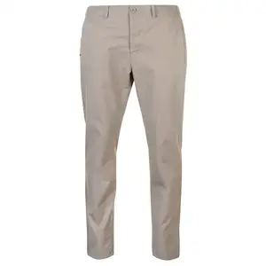 Pantalon droit respirant de haute qualité Pantalon chino en coton mélangé Pantalon de golf décontracté pour hommes