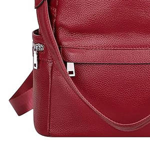 Bolsa de viaje para acampar al aire libre, bolsa de senderismo de cuero Vintage, mochila de senderismo de cuero genuino de alta calidad - Product Image 4