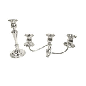 Nouveau candélabre en argenterie élégant bougeoir en métal de qualité supérieure bougeoir pour candélabre de table à la maison - Product Image 3