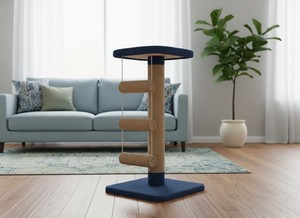 High-Quality Amistar <b>Scratching</b> Post — Vertical Play Tower for <b>Cats</b> of All Breeds and Sizes. - Product Image 2