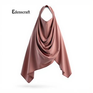 Abaya Musulmana Tradicional Modesta para Mujer, Ligera, Transpirable, de Poliéster, Manga Larga, Elegante, Personalizable, Talla Grande, Estilo Envolvente - Product Image 6