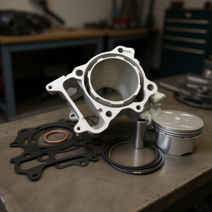 New Pinasco SH300 IE 340cc 4-Stroke Aluminum Thermal Unit for <b>Motorcycle</b> Cylinder Heads - Product Image 3