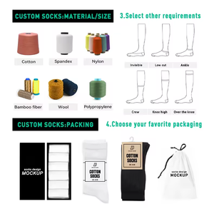 Calcetines de agarre de fitness antideslizantes de alta calidad para Pilates Yoga Dance Studio Soporte de logotipo personalizado disponible - Product Image 4