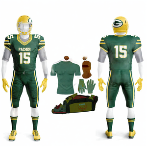 Paquete especial de fútbol americano para jugadores Camisetas, uniformes, bolsas de lona, guantes y mangas de brazo Diseño Oem - Product Image 1