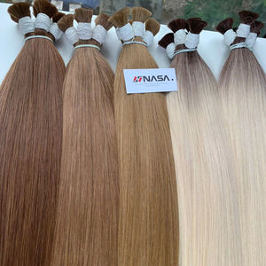 Stock disponible – Extensions de cheveux humains vierges vietnamiens de qualité supérieure, cuticules intactes, toutes couleurs, livraison rapide – Usine NASA HAIR VIETNAM - Product Image 1