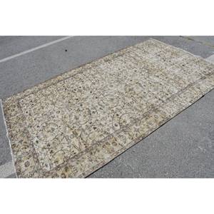 ยางลาเท็กซ์ผ้าไหมไม้ไผ่9.2ft สี่เหลี่ยมผืนผ้าลายผ้ากำมะหยี่สีเบจ5.4 x แนววินเทจคลาสสิกสำหรับวัยรุ่น - Product Image 4