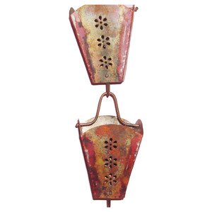 Chaîne de pluie carrée en aluminium au design vintage antique, avec coupelles en cuivre pour l'extérieur – Meilleures ventes – Fournisseurs en gros - Product Image 5