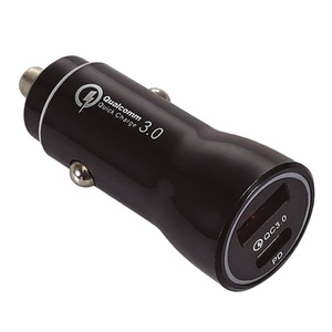 Caricabatterie da Auto USB A+C 5V/3A Rapido (GSC 105515009) (Confezione Blister) - Product Image 1