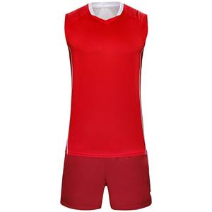 Conjunto de Camiseta de Voleibol Personalizable de Secado Rápido y Transpirable 100% Poliéster con Impresión Profesional por Sublimación - Product Image 6