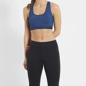 Soutien-gorge de fitness en spandex à bas quantité minimale de commande soutien-gorge à impact élevé à séchage rapide soutien-gorge de sport élégant en polyester pour femmes - Product Image 3