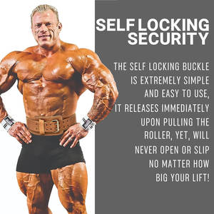 Ceinture de musculation pour homme en cuir de vache respirant, antidérapante, réglable, pour cross-fit, soulevé de terre, entraînement, soutien du dos, levage lourd - Product Image 3