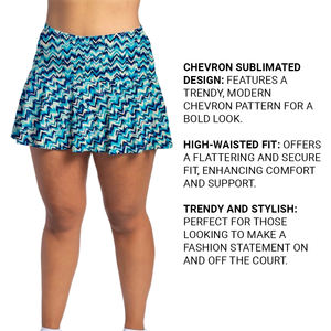 กระโปรงเทนนิสของผู้หญิงกางเกงขาสั้นในตัวแห้งเร็วและระบายอากาศได้ดีปรับขนาดและสีสำหรับนักกีฬา - Product Image 5