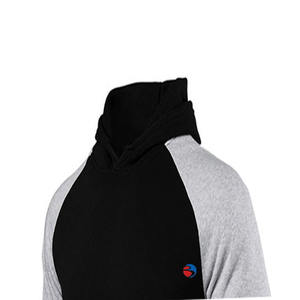 Traje de chándal de dos piezas con capucha para hombre, traje informal con logotipo personalizado, nuevo chándal de retales para hombre, chándal de invierno - Product Image 3