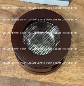 Brûleur d'encens de luxe Brûleurs à charbon de bois du Moyen-Orient de qualité supérieure Porte-parfum rond personnalisé fait à la main pour la fête des cadeaux du Ramadan - Product Image 6