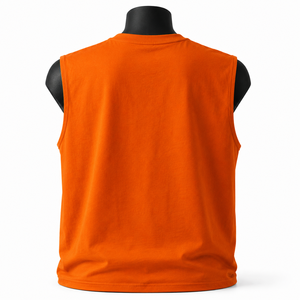 Camiseta sin mangas con estampado gráfico para hombre, camiseta de gimnasio de algodón, ropa urbana personalizada, camiseta sin mangas para hombre - Product Image 2