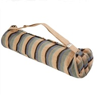 Logo personnalisé Accessoires pour grand sac de yoga Dernière conception Sac de yoga avec cordon de serrage Fabrication indienne de tapis de yoga