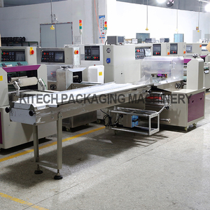 Machine d'emballage alimentaire automatique à grande vitesse pour biscuits à la main/bâtonnets d'avoine/bonbons - Product Image 4
