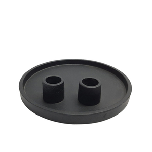 Portavelas de aluminio para decoración del hogar, portavelas de diseño moderno de Color negro mate y portavelas para decoración del hogar - Product Image 3