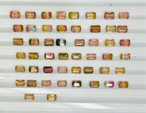 Hecho a mano corte facetado turmalina piedra preciosa forma rectangular fabricación de joyas y hallazgos accesorios componentes piedra suelta - Product Image 6