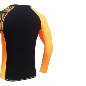 Custom Anti UV Sun Protection <b>Swim</b> Shirt <b>Long</b> <b>Sleeves</b> Rash guard Compression Rash Guard with Spice Design Reasonable Price - Product Image 6