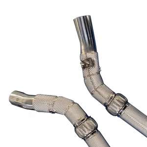 Tubos de Escape de Acero Inoxidable de Alto Flujo y Rendimiento Vortex OEM a Precio de Fábrica para Maserati Ghibli 3.0, Fácil Instalación - Product Image 3