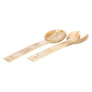 Top Vente Bois et Résine Poignée Salade Cuillère Fourchette Vaisselle Prix Abordable Salade Outil De Service Ustensiles De Cuisine Couverts Ustensiles - Product Image 3