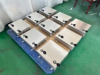 Boîtier de commande en acier inoxydable IP65 SS304, boîte de protection pour équipement d'automatisation industrielle, armoire électrique basse tension CFD