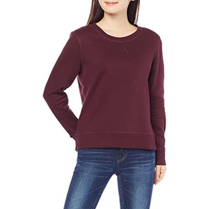350 GSM décontracté hiver automne dames sweats mode femmes tenues sweat à manches longues blanc grande taille plaine sweat - Product Image 1